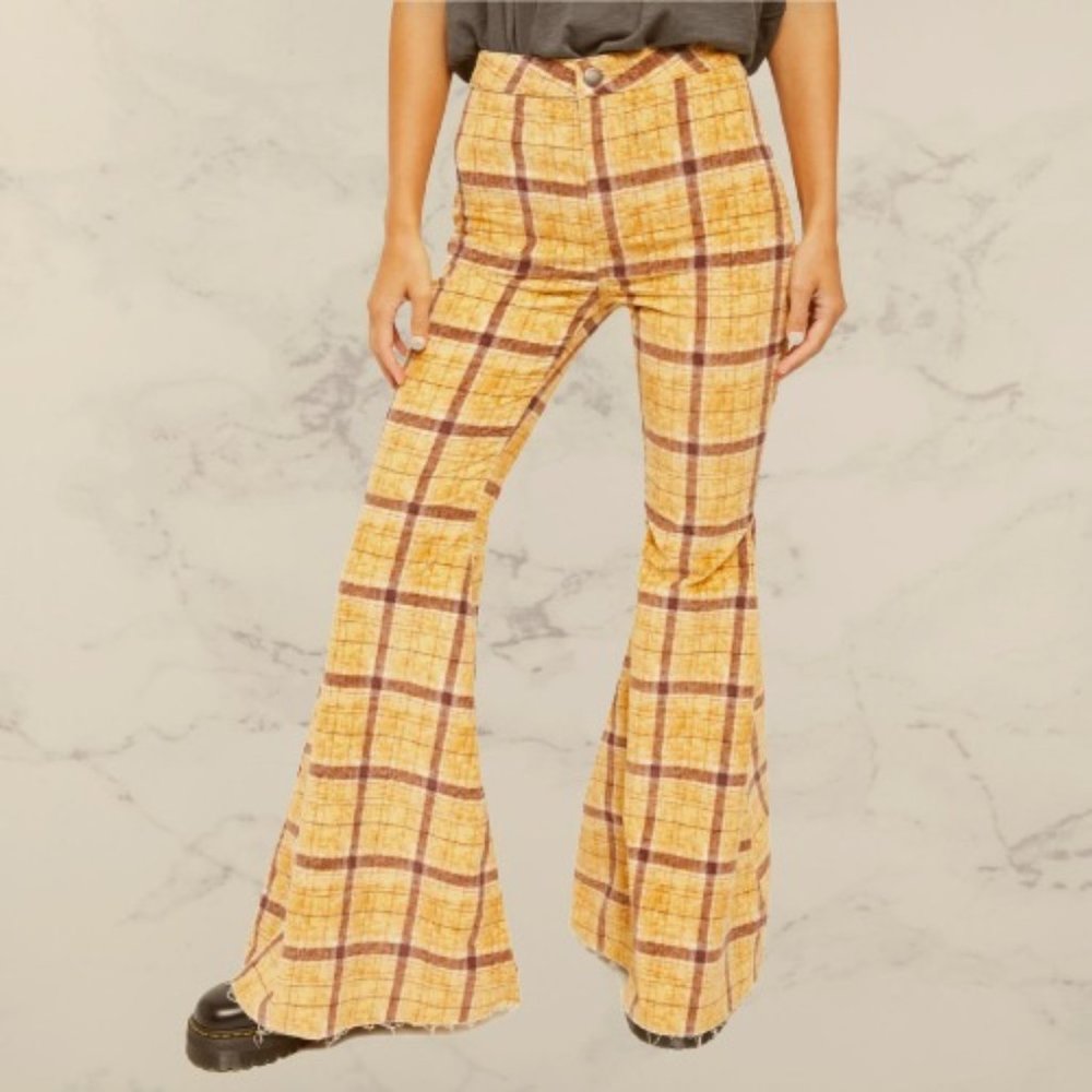 Free People Just Float On Flare Cord Pants sz 27